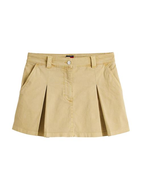 Mini gonna beige in denim Tommy Jeans | DW0DW19366ACT